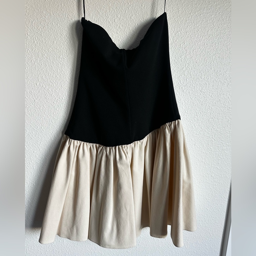 Arcina Ori Celine Dress Black & Cream - Picture 10 of 10
